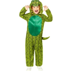 Krokodillenpak Onesie Kind - 8-10 jaar