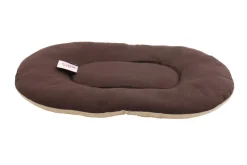 Kussen beige / bruin 70 x 50 x 8 cm
