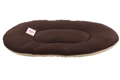 Kussen beige / bruin 90 x 60 x 9 cm