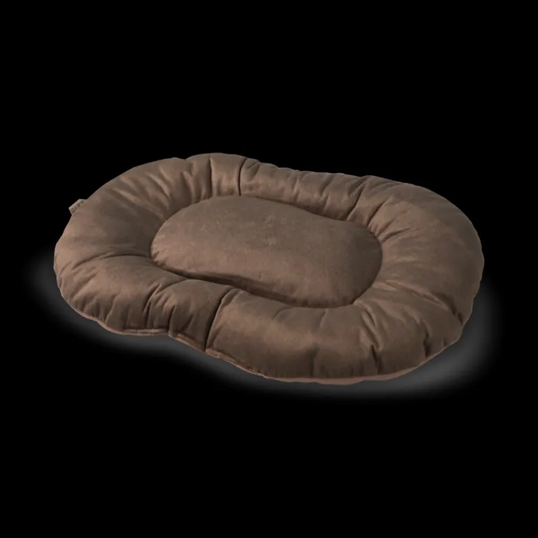 Kussen beige / grijs 50 x 35 x 6 cm