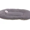 Kussen beige / grijs 100 x 63 x 9,5 cm