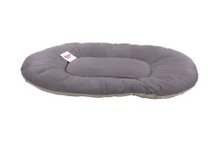 Kussen beige / grijs 100 x 63 x 9,5 cm