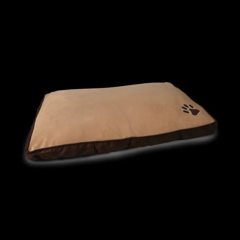Kussen bruin / beige 90 x 59 x 8 cm