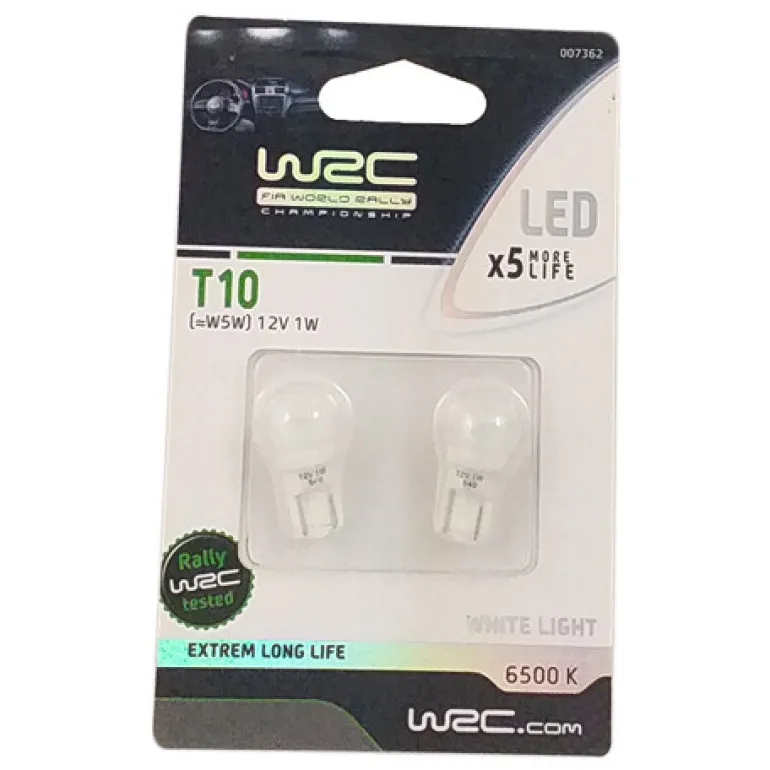Lamp LED T10 12V - 2 stuks