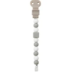 Lapidou Silicone Fopspeenhouder Grijs-wit