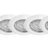 Led 5 x GU10 4,7W wit