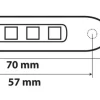Led Contourlicht 12/24V Groen