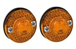 LED Licht 24V Amber - 2 Stuks