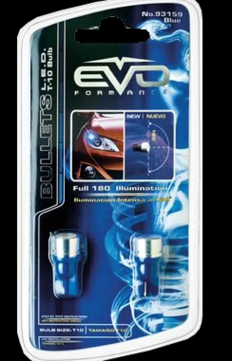 Led T10 blauw
