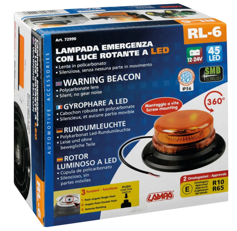 Led Zwaailicht RL-6