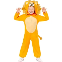 Leeuwenpak Onesie Kind - 6-8 jaar