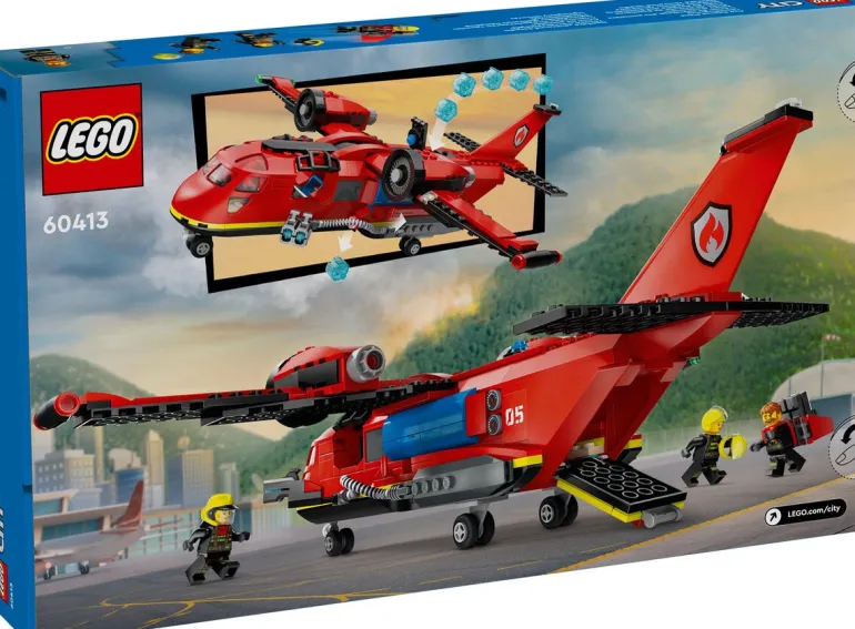 LEGO City 60413 Brandweervliegtuig