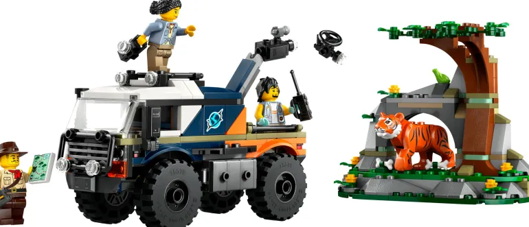 LEGO City 60426 Jungleonderzoekers: offroad truck