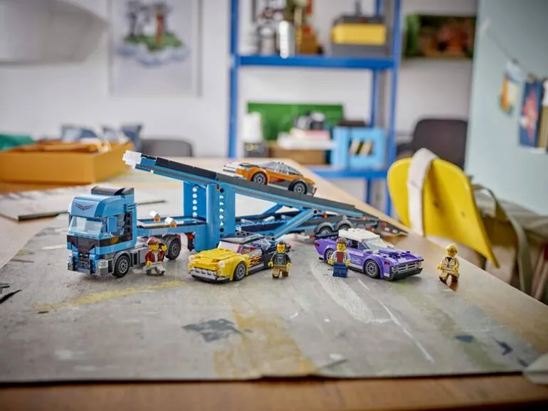 LEGO City 60408 Transportvoertuig met sportauto's