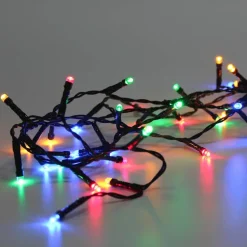 Lichtsnoer met 180 lampjes multicolor LED - 12,5m