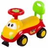 Loopauto rood-geel met geluid