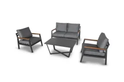 Loungeset Tom - Aluminium
