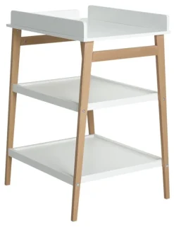 Luiertafel Hip White/Naturel
