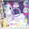 Luna Interactieve Eenhoorn - 3 Verhalen - Bewegende Ogen - 36cm