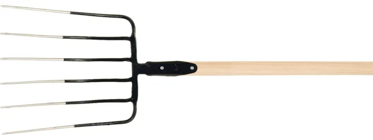Maisvork 6 tanden met steel