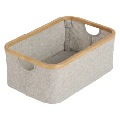 Mand Katoen/Bambou voor Badmeubel/Luiertafel