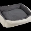 Mand Rupa beige/grijs 80x70x22 cm