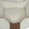 Mand wit/bruin 80x69x23cm