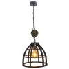Matrix hanglamp zwart metaal 60W