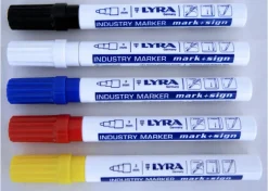 Merkstift industry marker mark & sign geel 3 mm