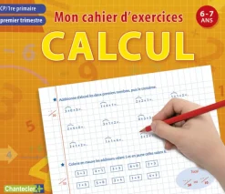 Mon cahier d'excercices calcul