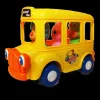Muzikale bus met licht