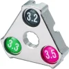 Nippelsleutel chroom 3,2/3,3/3,5 mm