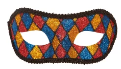 Oogmasker Harley Quinn