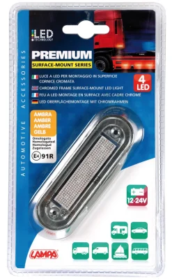 Opbouw Premium LED 24V Amber