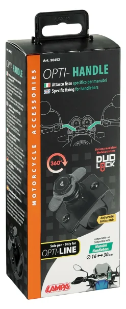 OPTI-CASE Stuur Bevestiging Ø 16->32mm