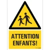 Pictogram attention enfants 23 x 33 cm