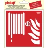 Pictogram blusslang 15 x 15 cm