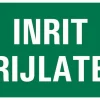 Pictogram inrit vrijlaten 33 x 20 cm
