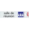 Pictogram salle de réunion aluminium 16,5 x 4,4 cm
