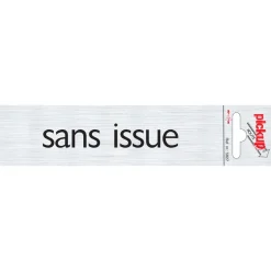 Pictogram sans issue aluminium 16,5 x 4,4 cm