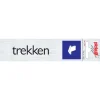 Pictogram trekken liggend aluminium 16,5 x 4,4 cm