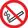 Pictogram verboden te roken Ø30 cm