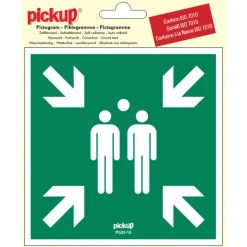 Pictogram verzamelplaats 15 x 15 cm