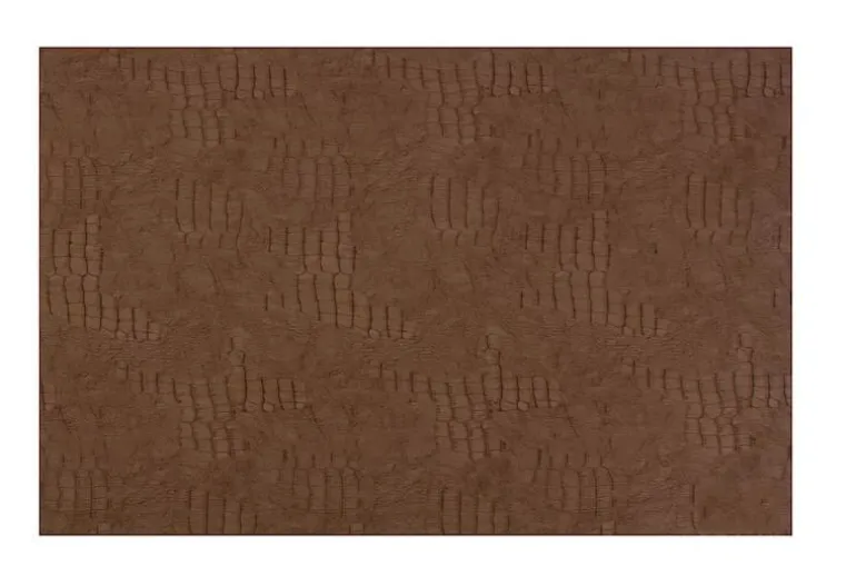 Placemat 30 x 45 cm lederlook bruin