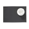Placemat black 30 x 45 cm