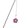 Plastic kattenhengel floral 40 cm