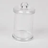 Plexi cilinder potje met deksel 10 stuks