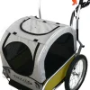 Plooibare aluminium trailer/jogger voor hond