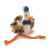 Pluche kattenspeeltje wiggle met chip 8,5 cm