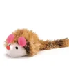 Pluche langharige muis